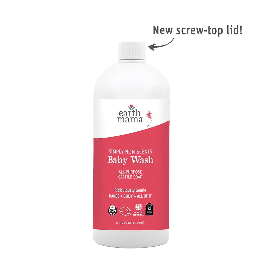 Earth Mama Castile Soap Refill flytande tvål