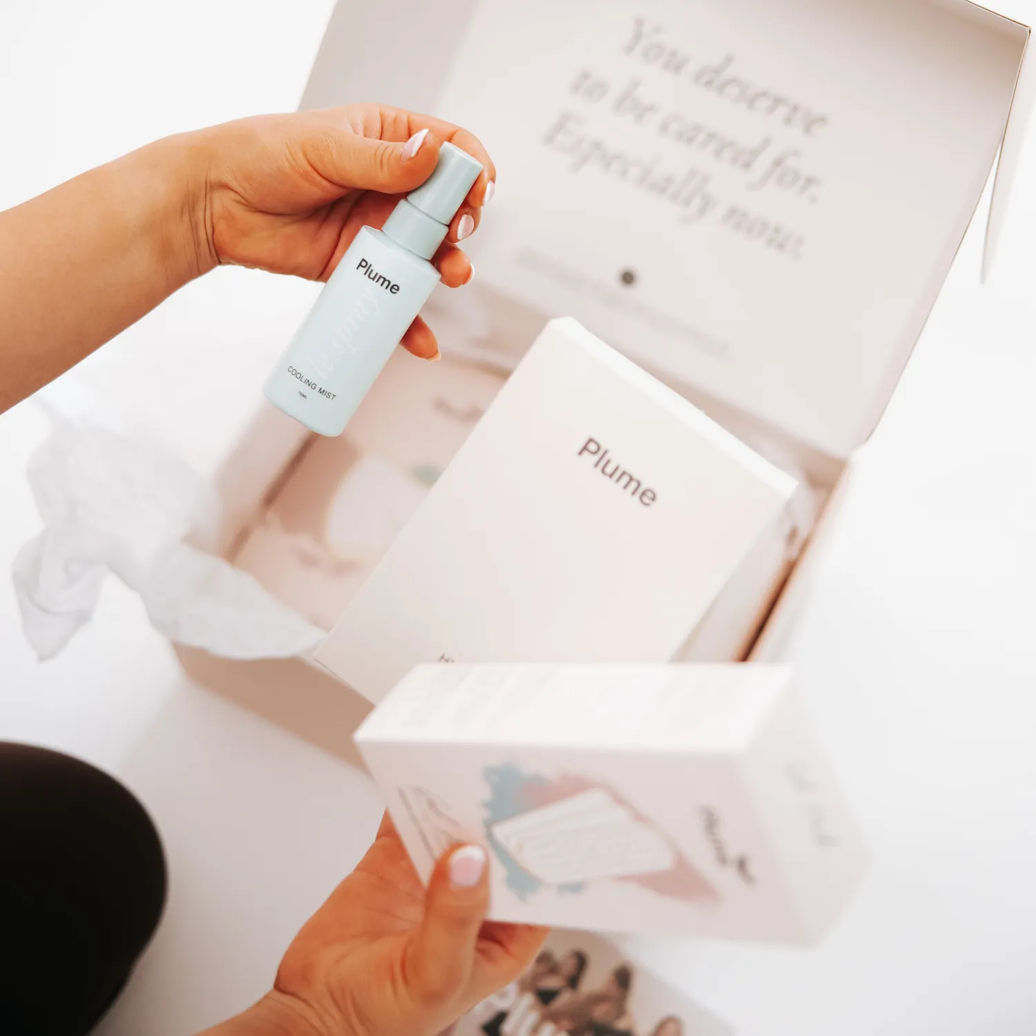 Plume Postpartum Kit återhämtningskit efter förlossning