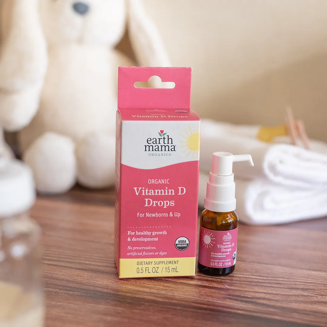 Earth Mama D-vitamin droppar baby ekologisk