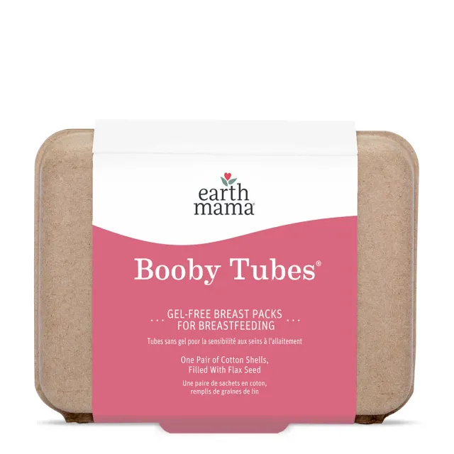 Earth Mama Booby Tubes® bröstkompresser för amning 2-pack