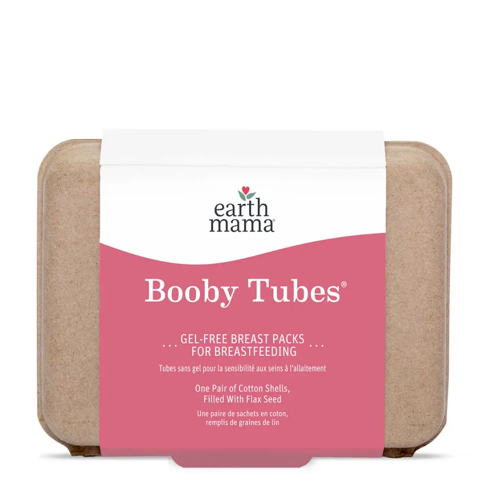 Earth Mama Booby Tubes® bröstkompresser för amning 2-pack
