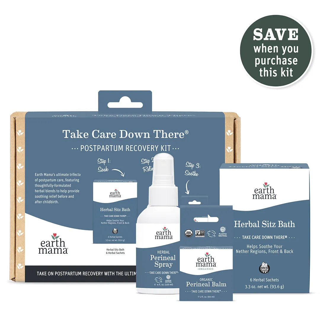 Earth Mama Take Care Down There Postpartum Recovery Kit förlossningskit