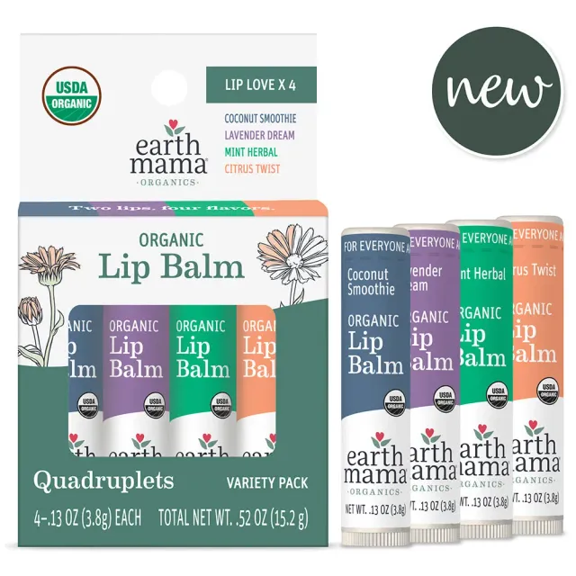 Earth Mama Organic Lip Balm ekologiskt läppbalsam