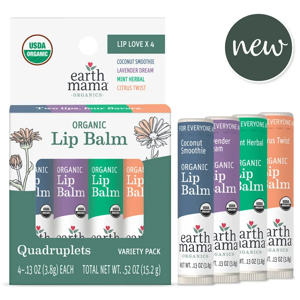 Earth Mama Organic Lip Balm ekologiskt läppbalsam