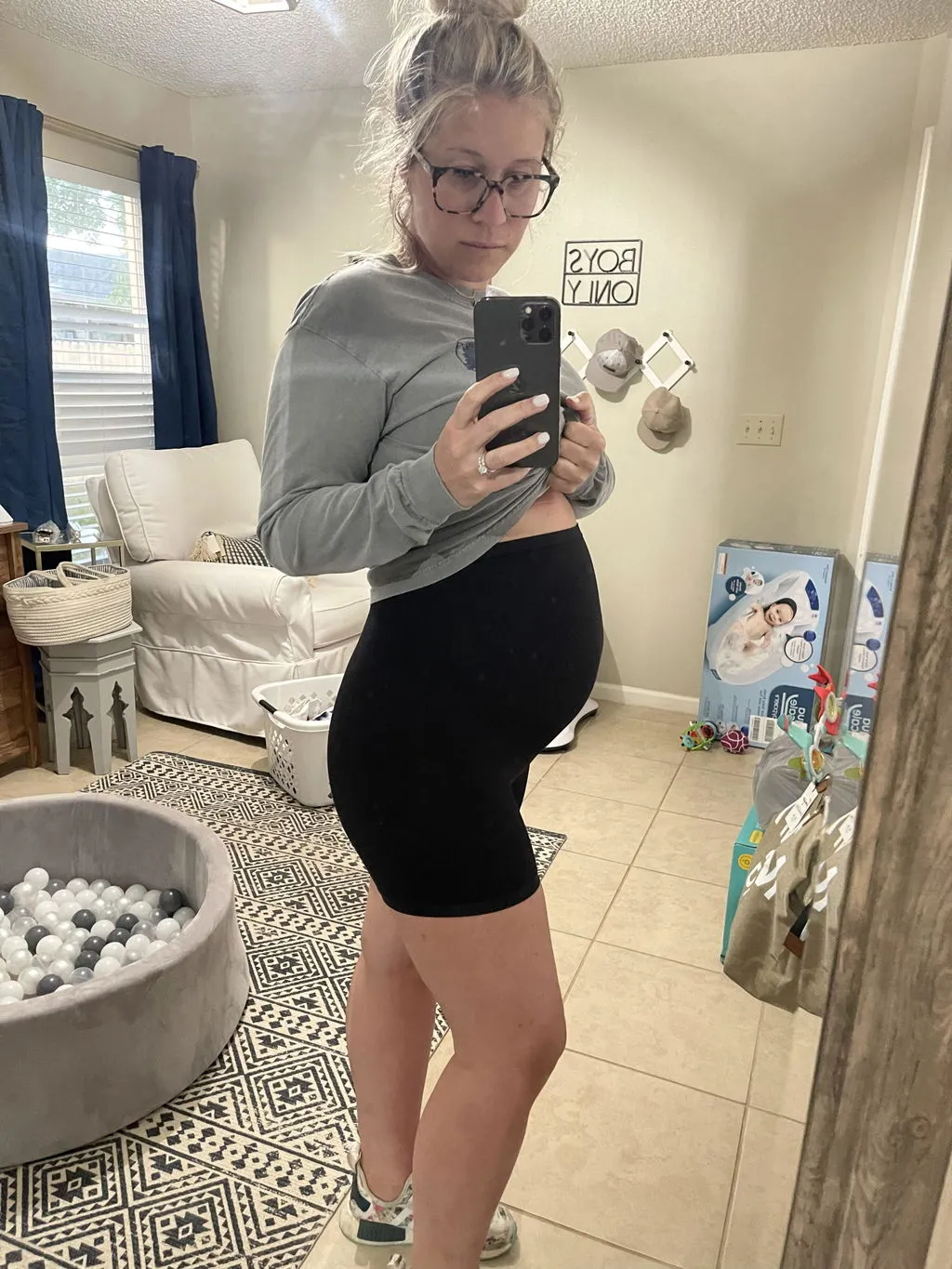 Belly Bandit Thighs Disguise gravidshorts anti-skav