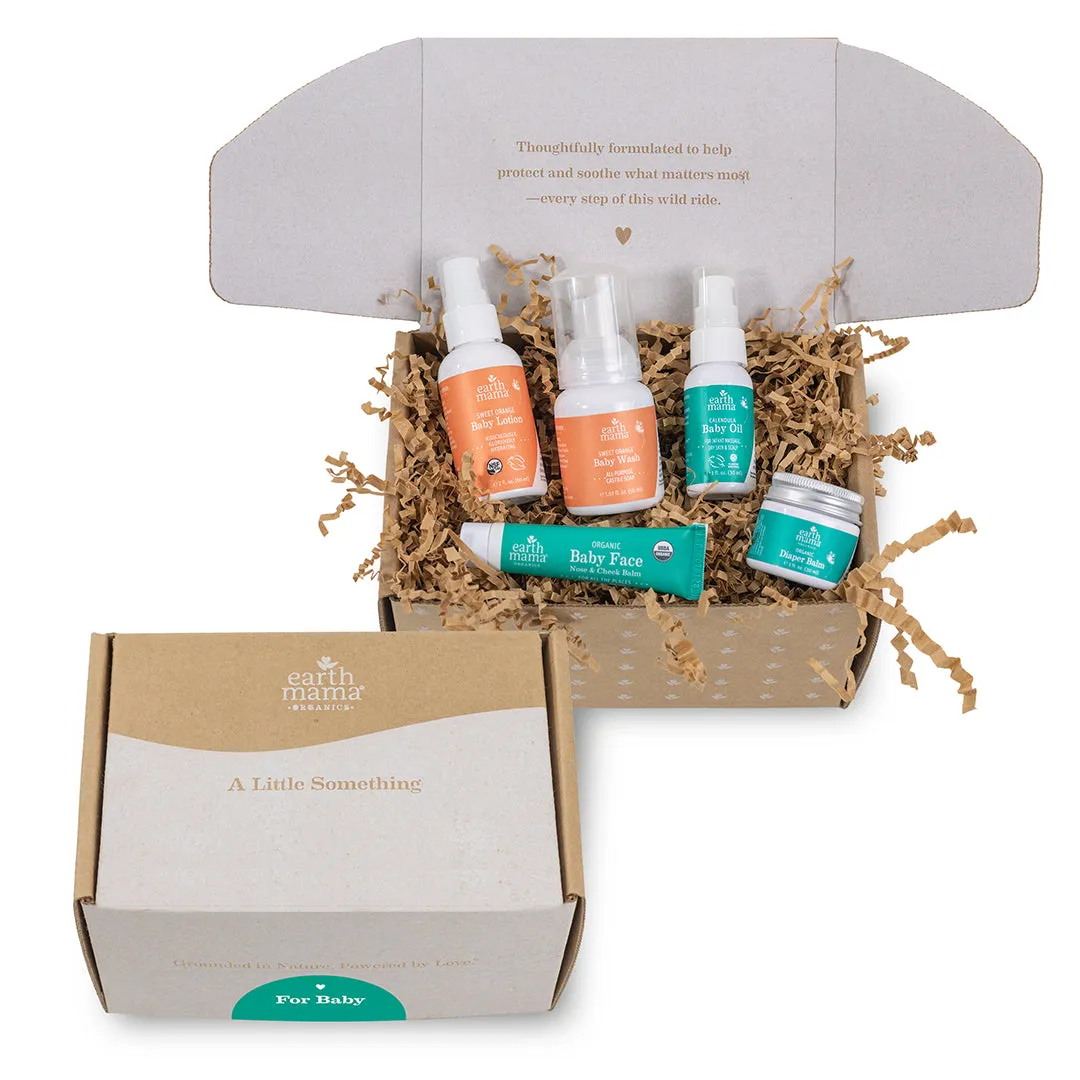 Earth Mama Baby presentask hudvårdsset 5 delar