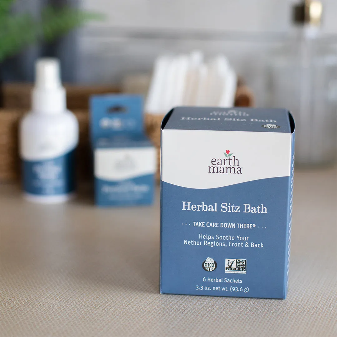 Earth Mama Herbal Sitz Bath örtbad 6 påsar postpartum