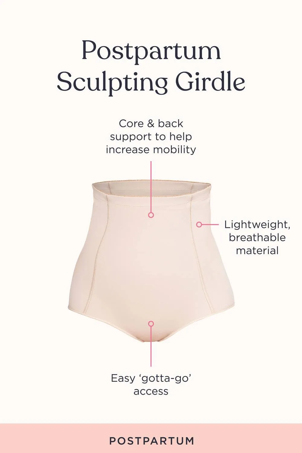 Belly Bandit Sculpting Girdle postpartumgördel