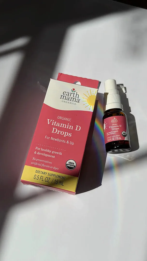 Earth Mama D-vitamin droppar baby ekologisk