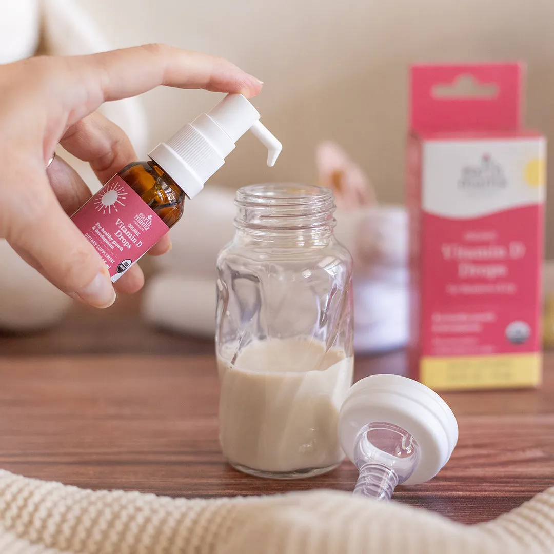 Earth Mama D-vitamin droppar baby ekologisk