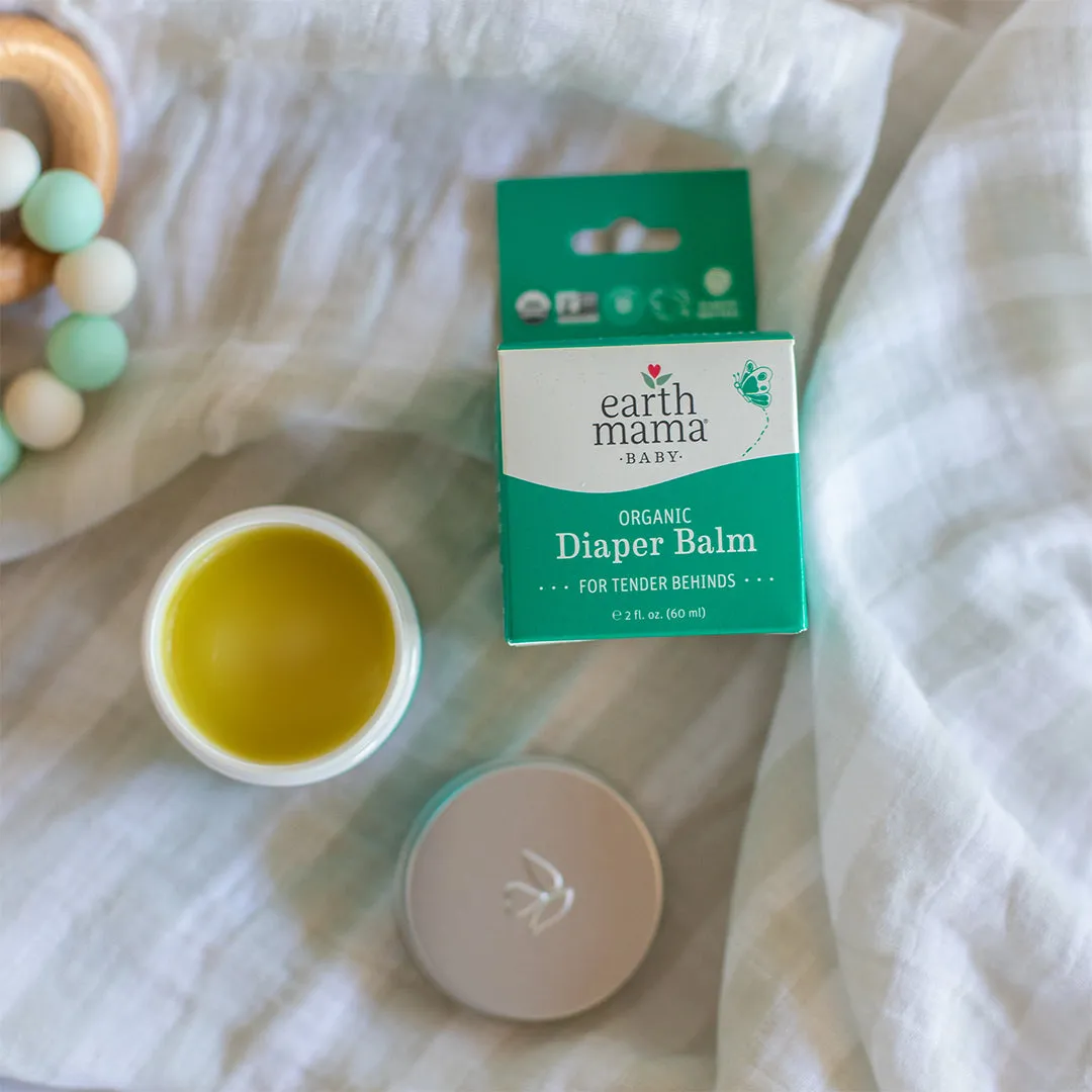 Earth Mama BFF ekologiskt set bröstvårta + blöja 2x60 ml