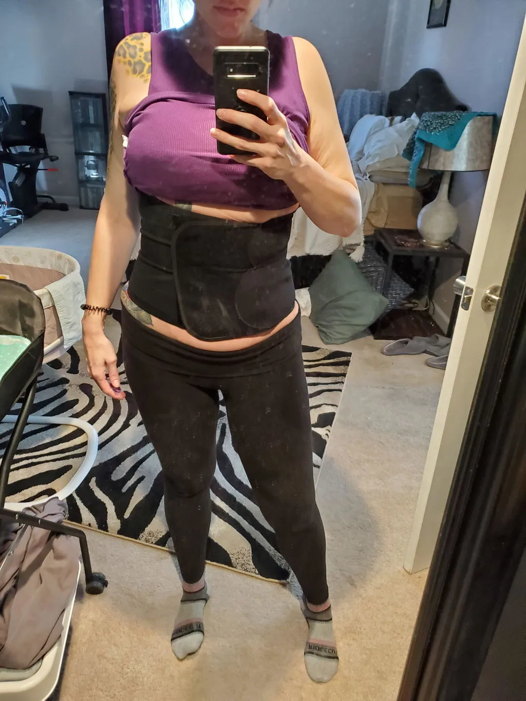 Belly Bandit Luxe maggördel postpartum två höjder