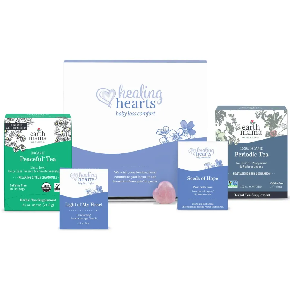 Earth Mama Healing Hearts tröstkit sorggåva