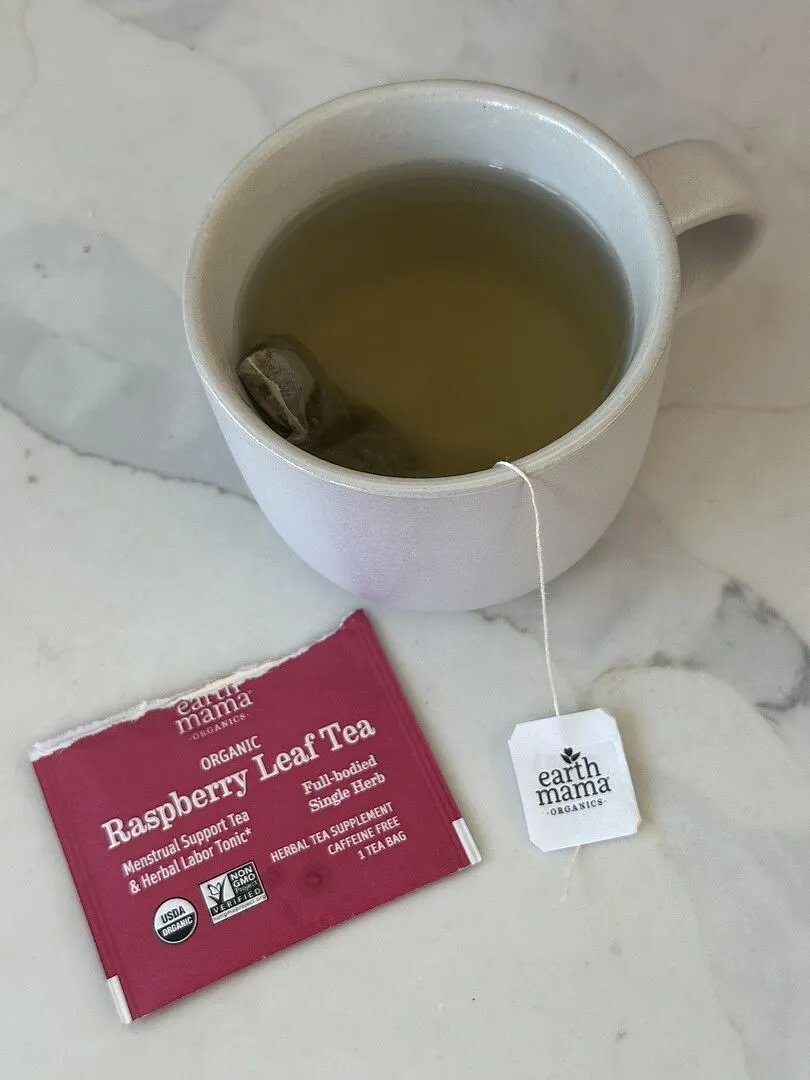 Earth Mama Organic Raspberry Leaf Tea ekologiskt hallonbladste 16 tepåsar