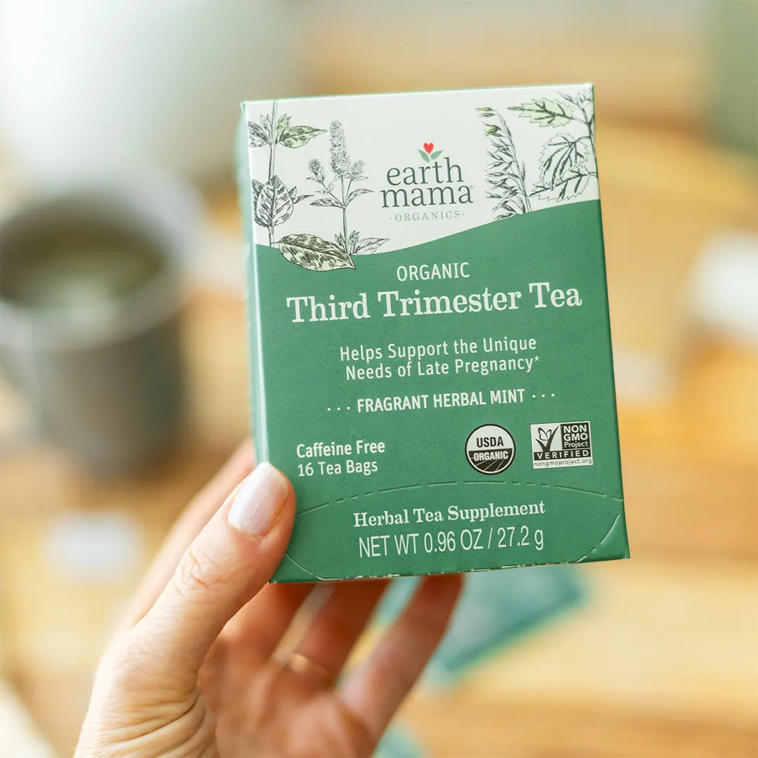 Earth Mama Organic Third Trimester Tea graviditetste