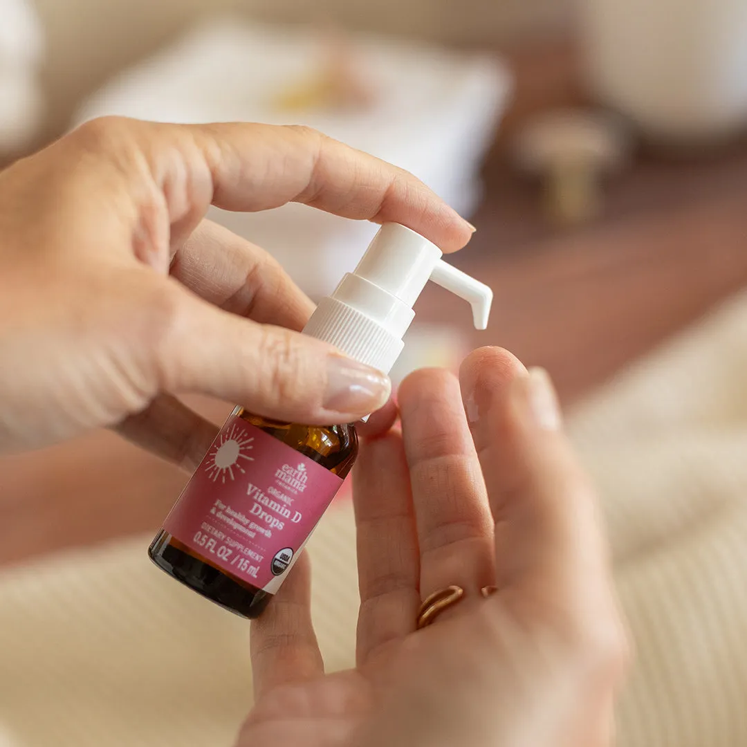 Earth Mama D-vitamin droppar baby ekologisk