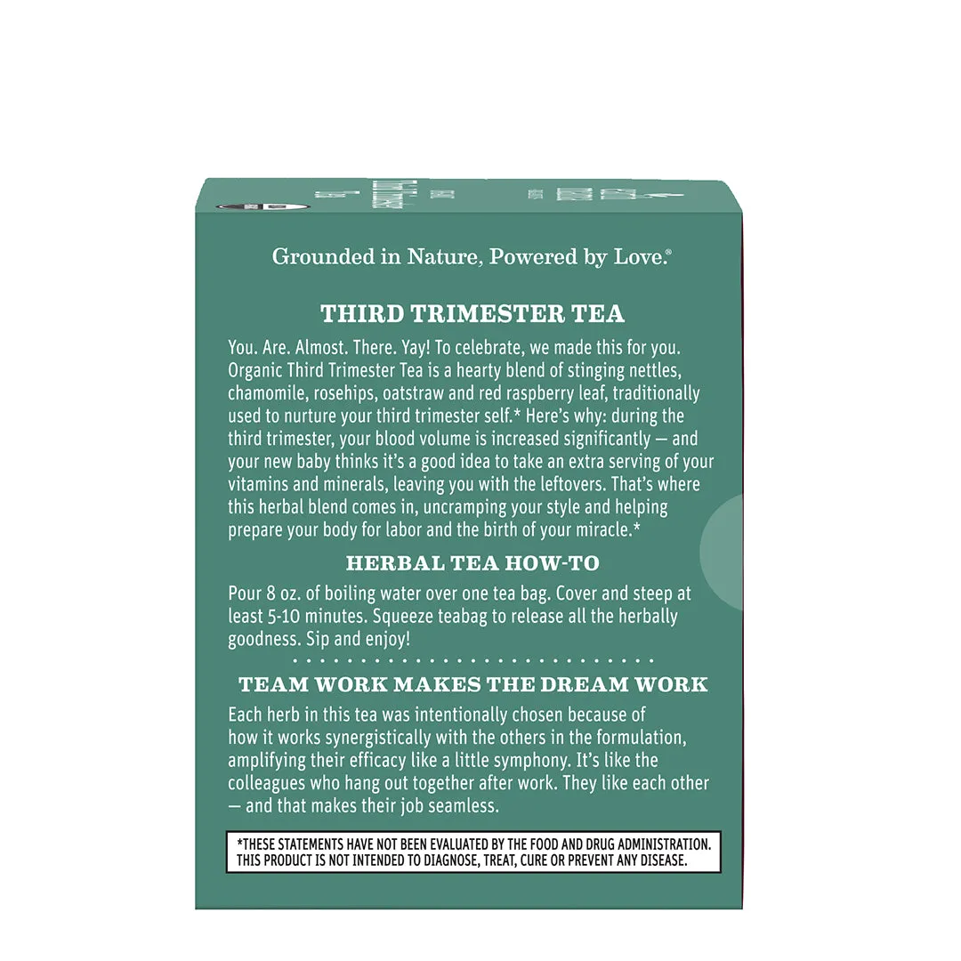 Earth Mama Organic Third Trimester Tea graviditetste