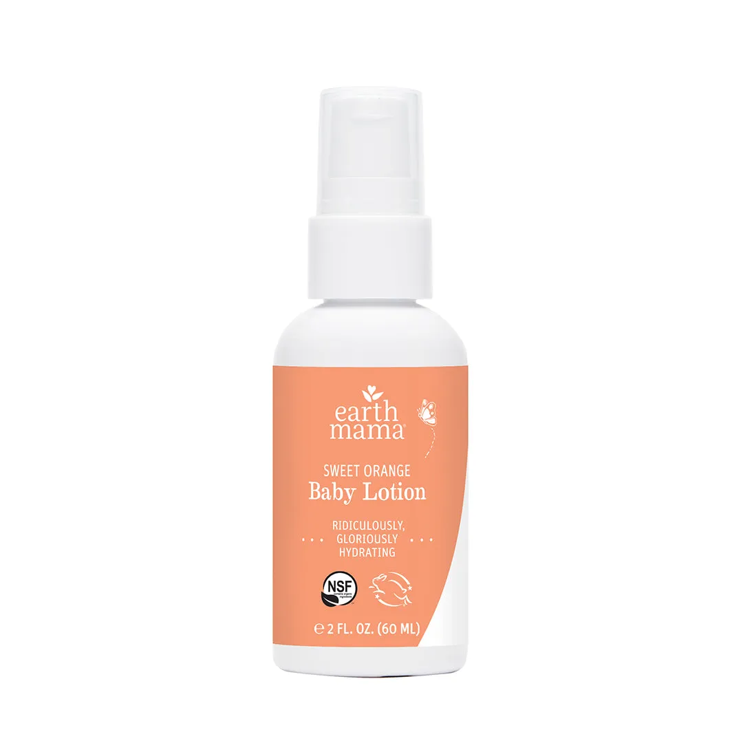 Earth Mama Sweet Orange Baby Lotion baby lotion