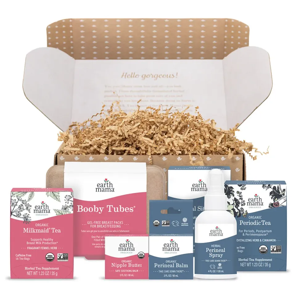 Earth Mama Postpartum Recovery Collection återhämtningkit