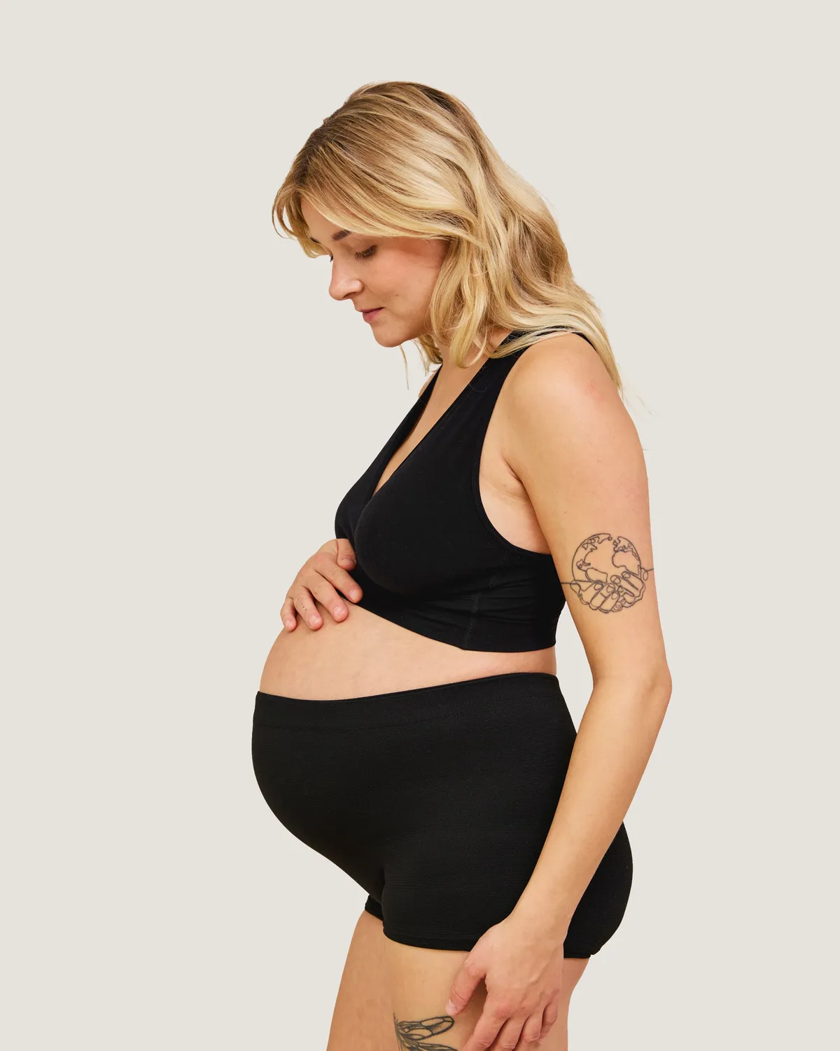 Carriwell Gravid- & Postpartumtrosor 2-Pack Hög Midja