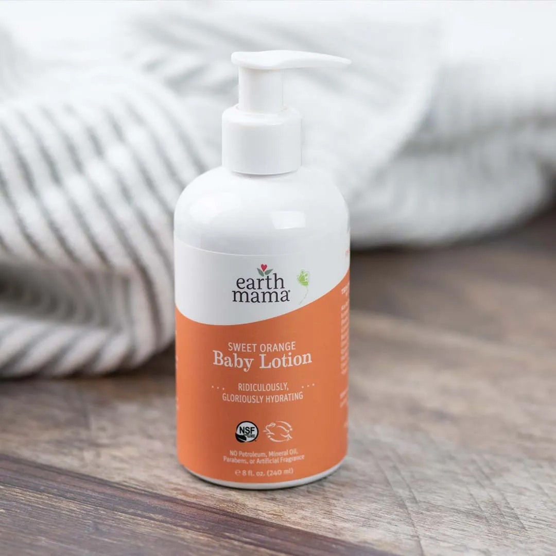 Earth Mama Sweet Orange Baby Lotion baby lotion