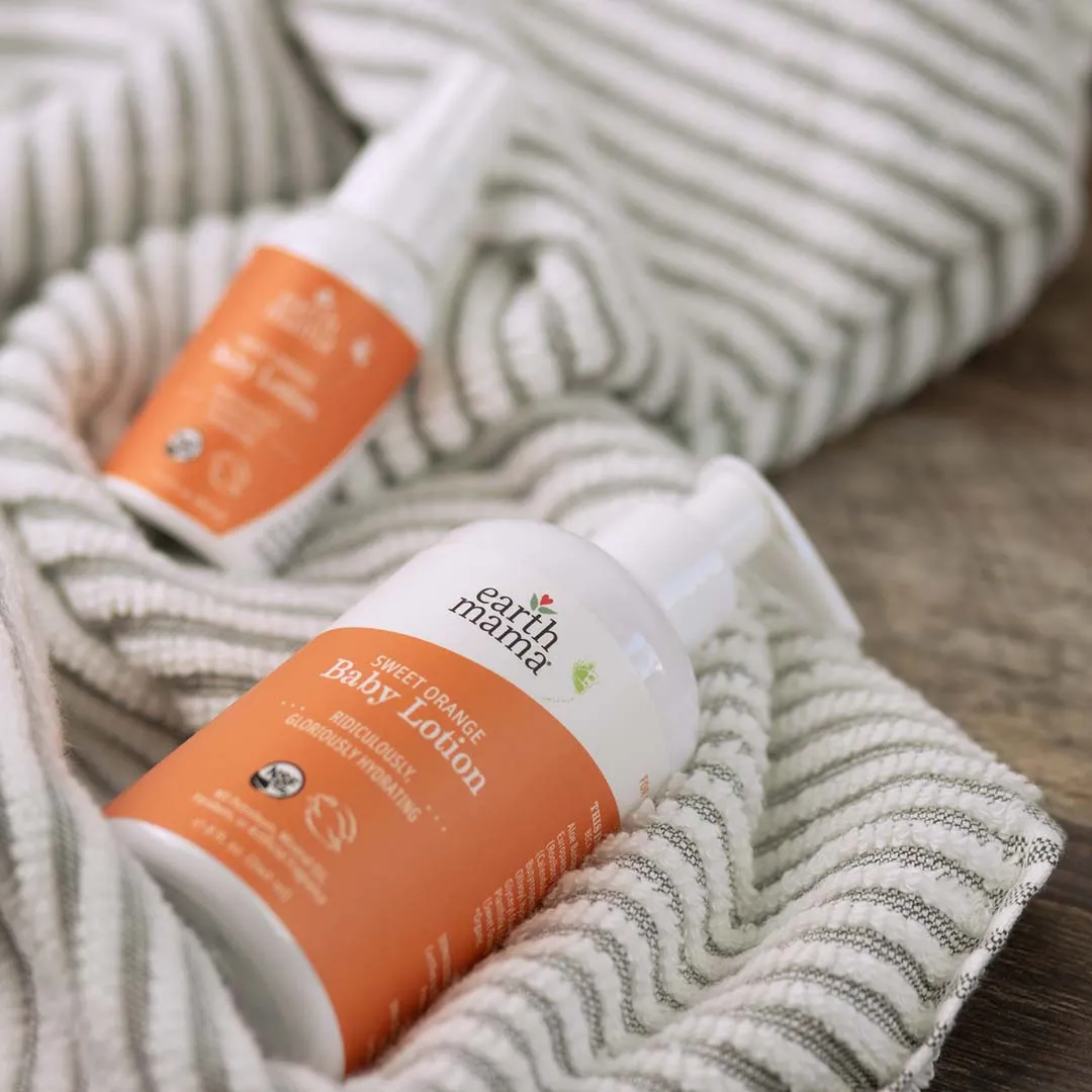 Earth Mama Sweet Orange Baby Lotion baby lotion
