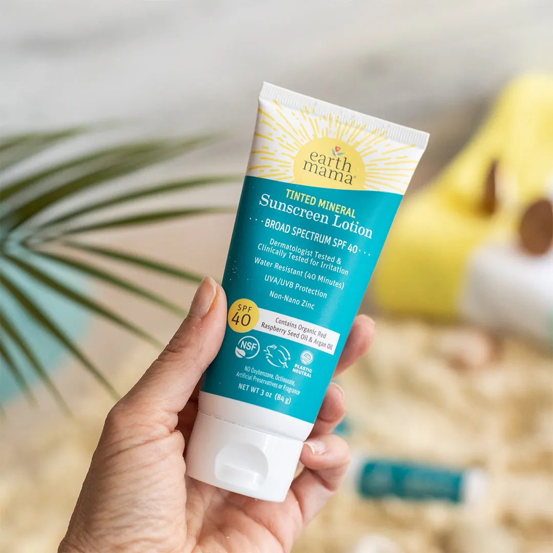 Earth Mama tonad mineralsolkräm SPF 40