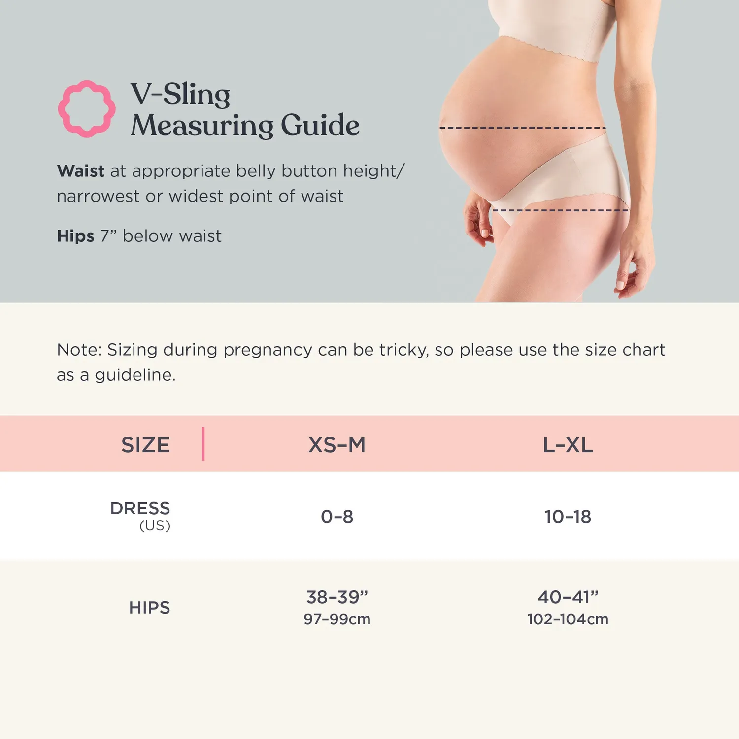 Belly Bandit Maternity V-Sling gravidband