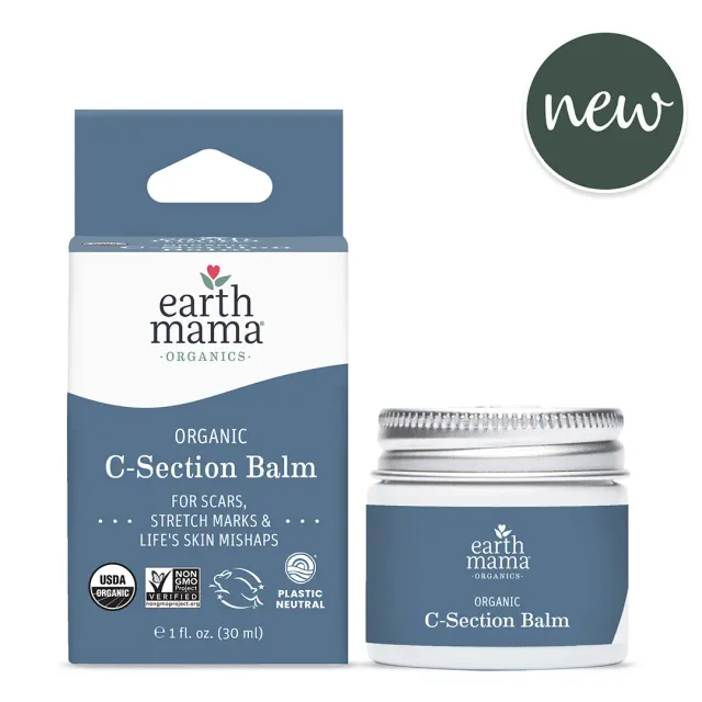 Earth Mama Organic C-Section balm kejsarsnitt ärr