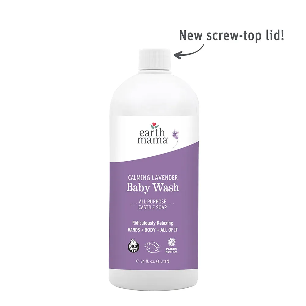 Earth Mama Castile Soap Refill flytande tvål