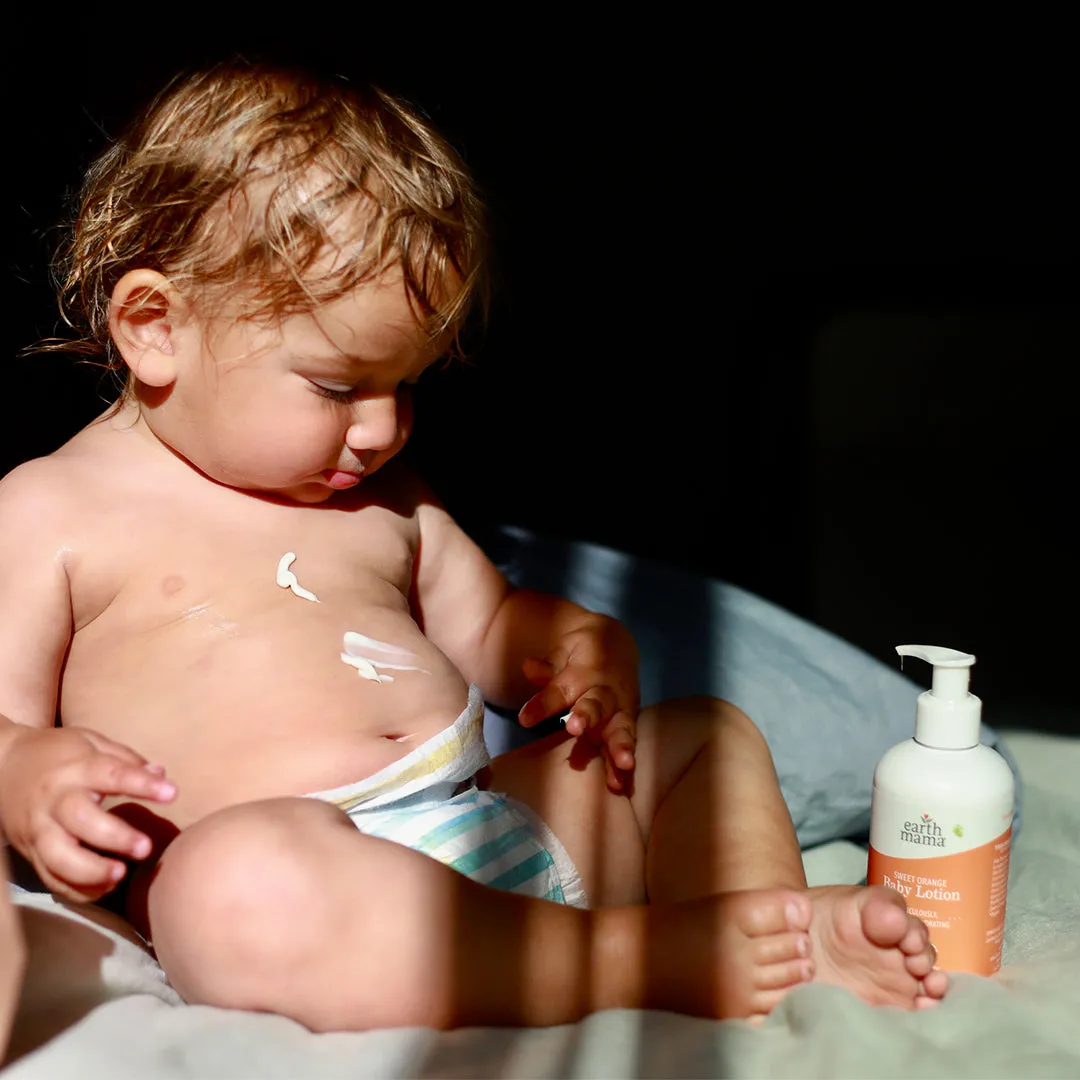 Earth Mama Sweet Orange Baby Lotion baby lotion
