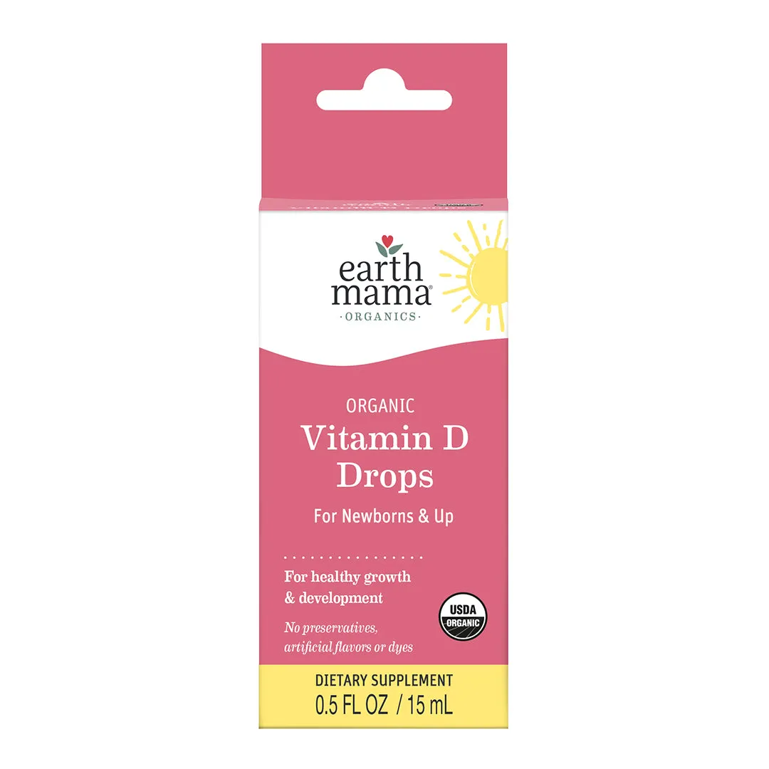 Earth Mama D-vitamin droppar baby ekologisk