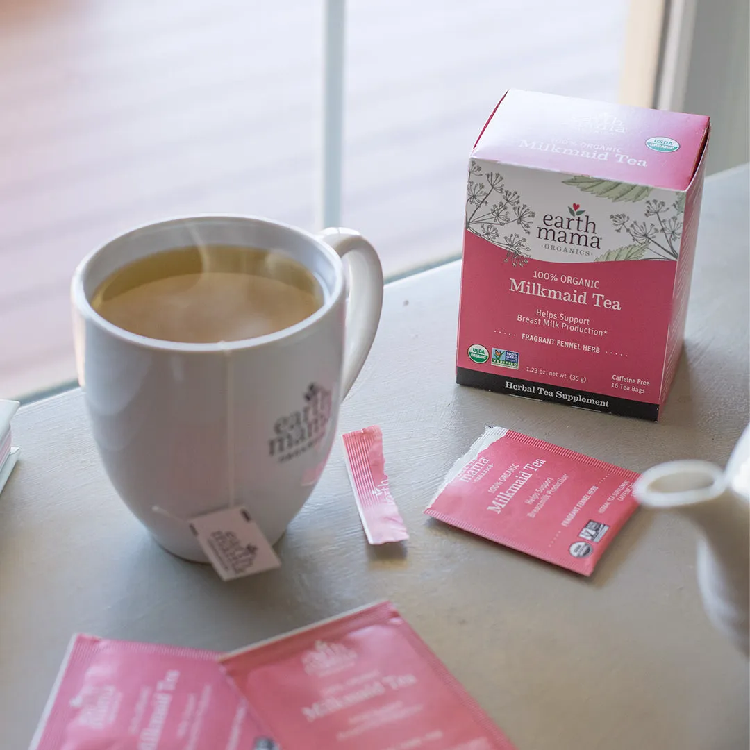Earth Mama Organic Milkmaid Tea amningste 16 tepåsar ekologiskt