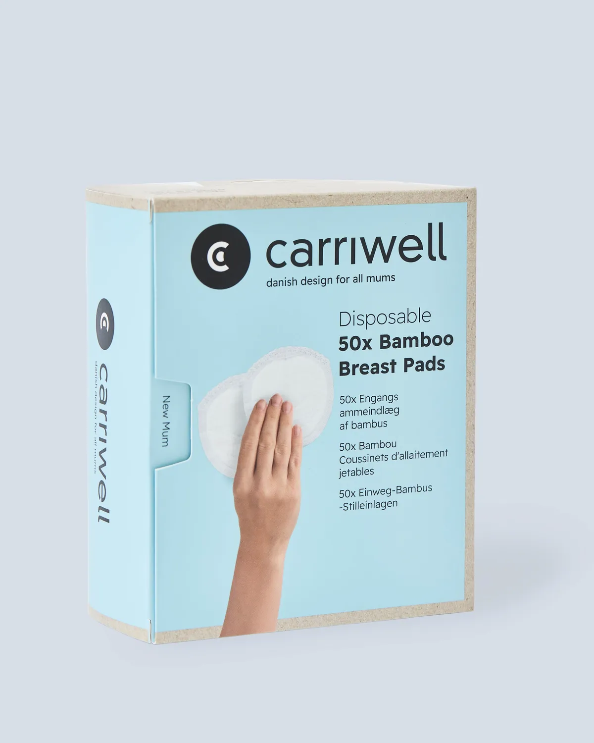 Carriwell bambu amningsinlägg 50 st ultratunna