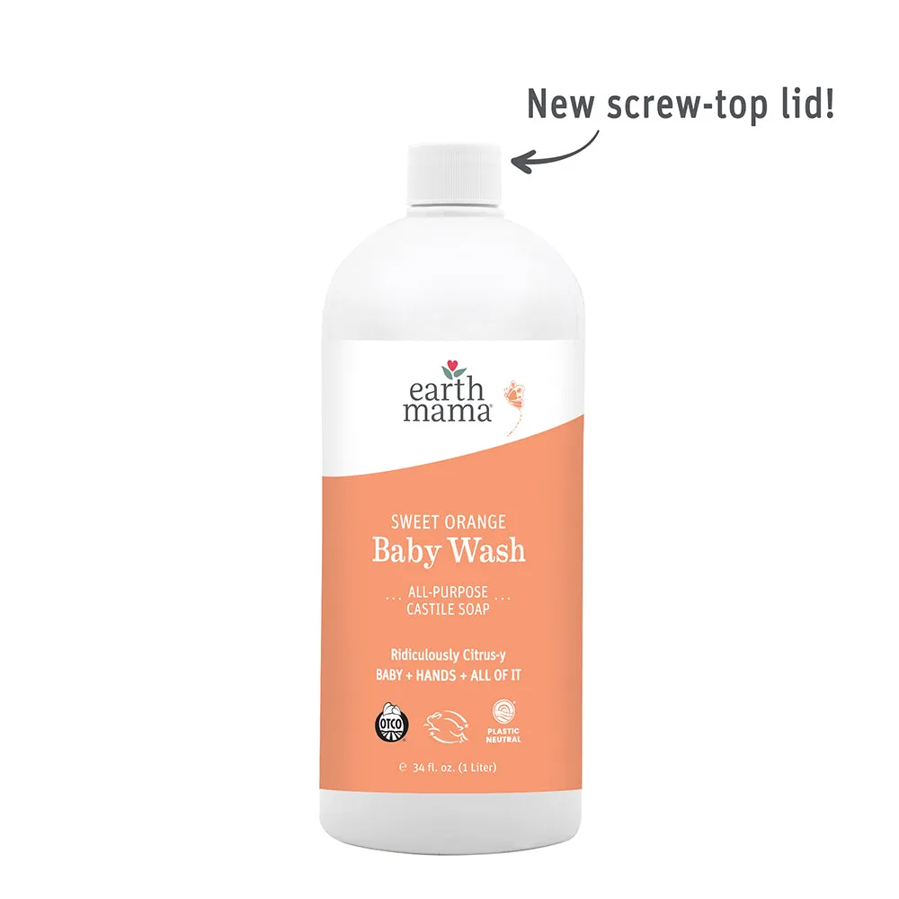 Earth Mama Castile Soap Refill flytande tvål