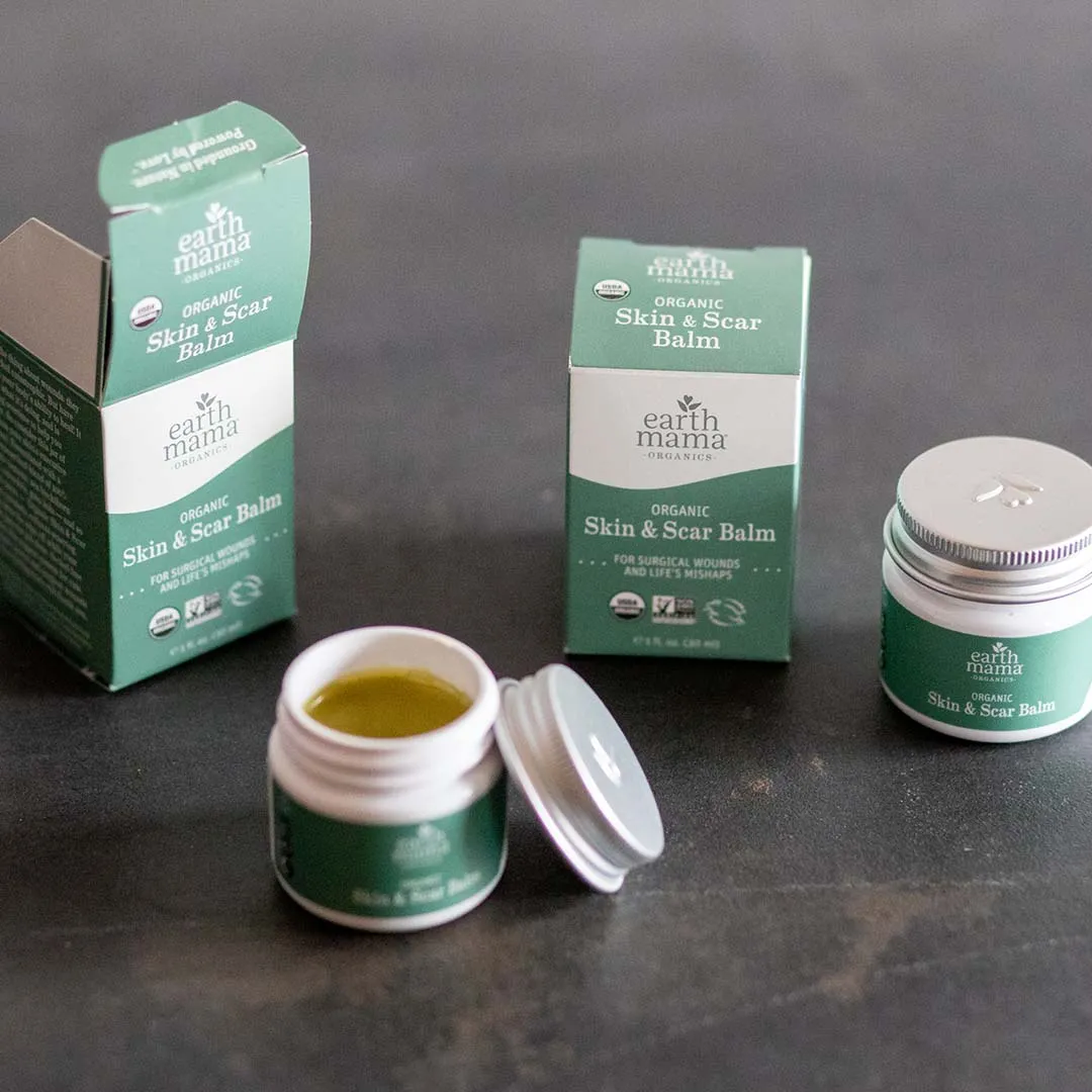 Earth Mama Organic Skin & Scar Balm hud- och ärrbalsam ekologiskt
