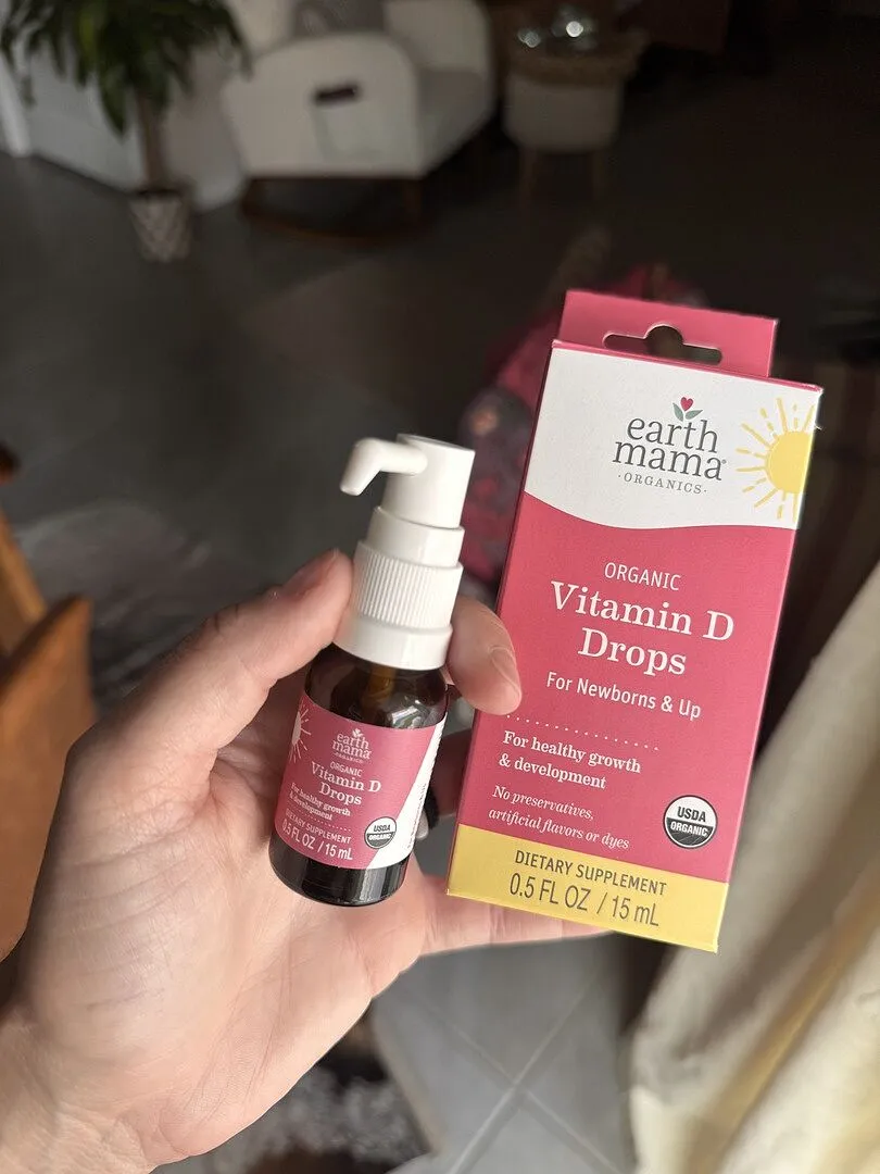 Earth Mama D-vitamin droppar baby ekologisk