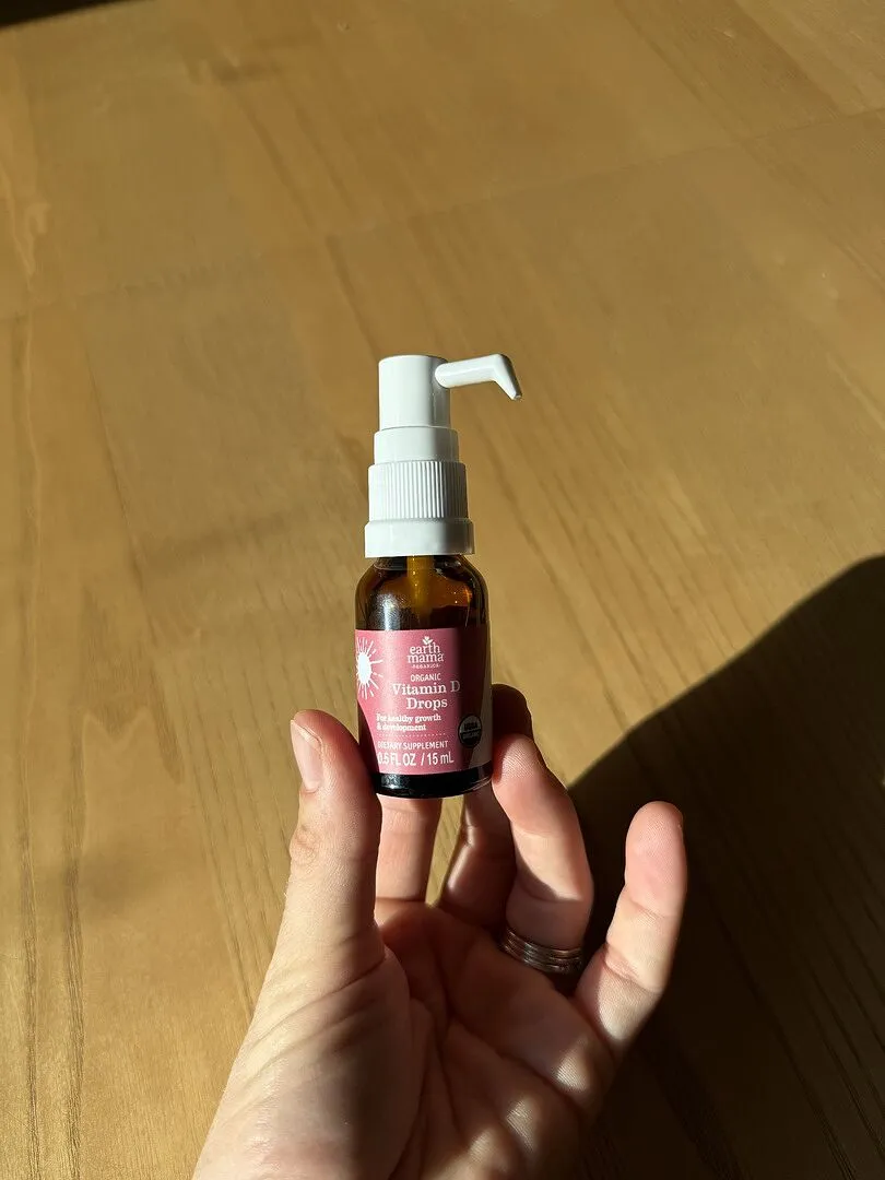 Earth Mama D-vitamin droppar baby ekologisk