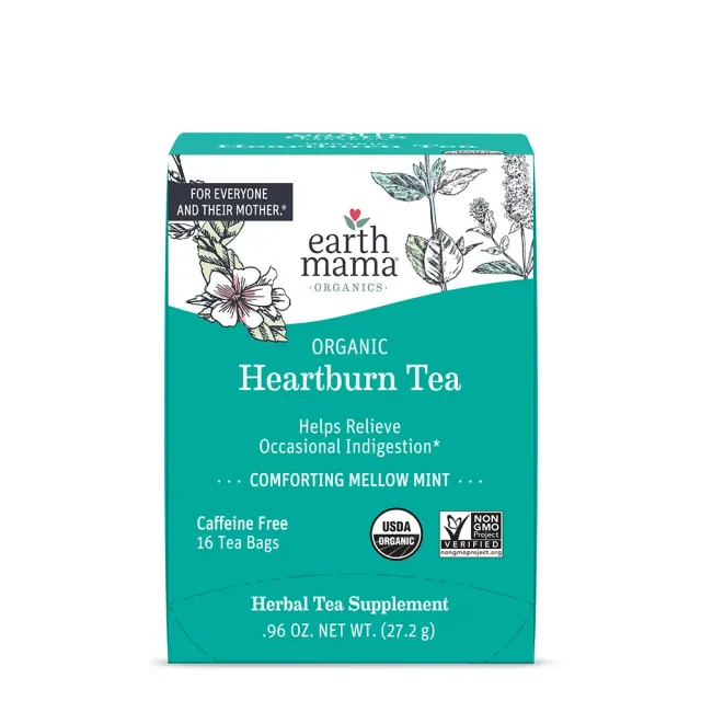 Earth Mama Heartburn örtte mynta gravid