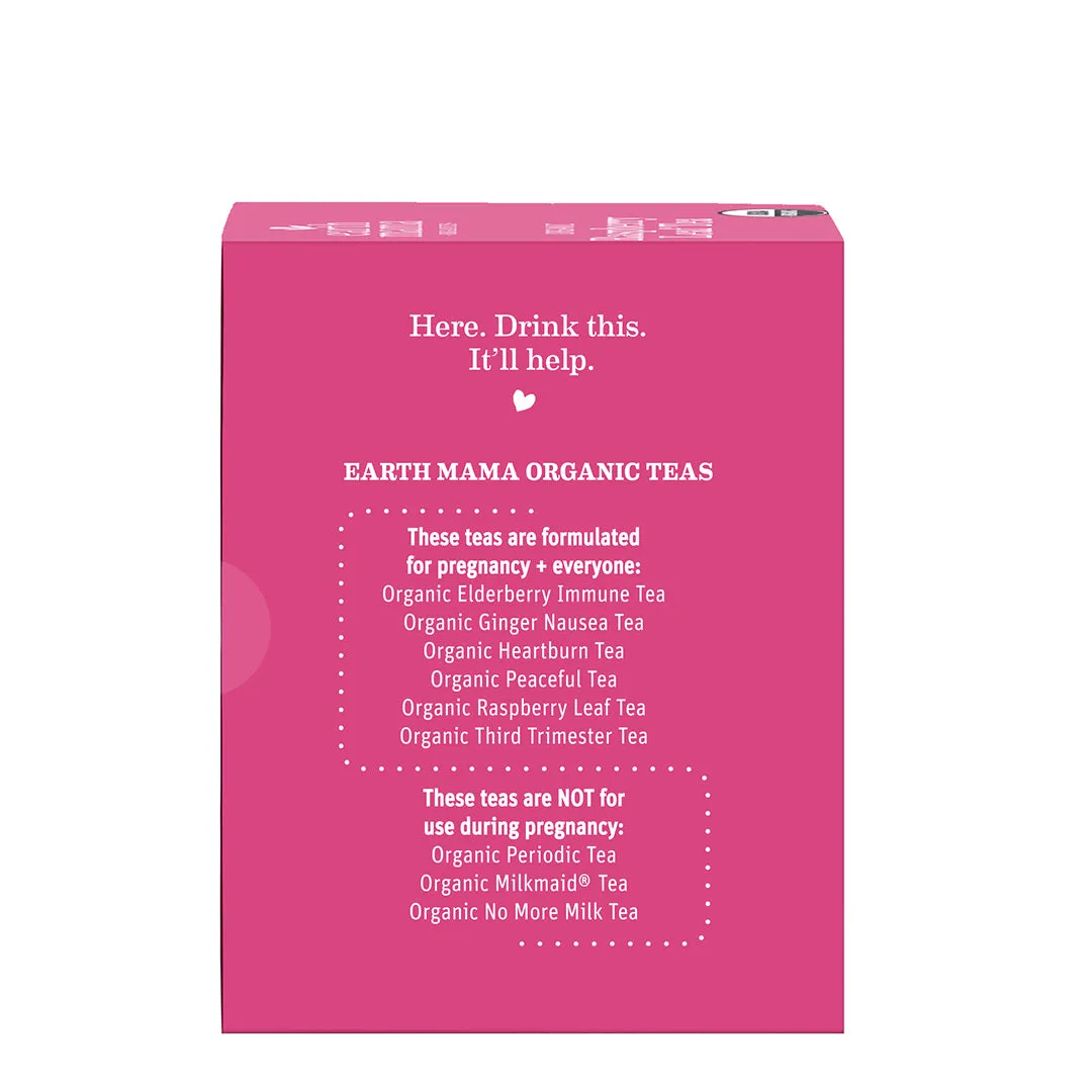 Earth Mama Organic Raspberry Leaf Tea ekologiskt hallonbladste 16 tepåsar