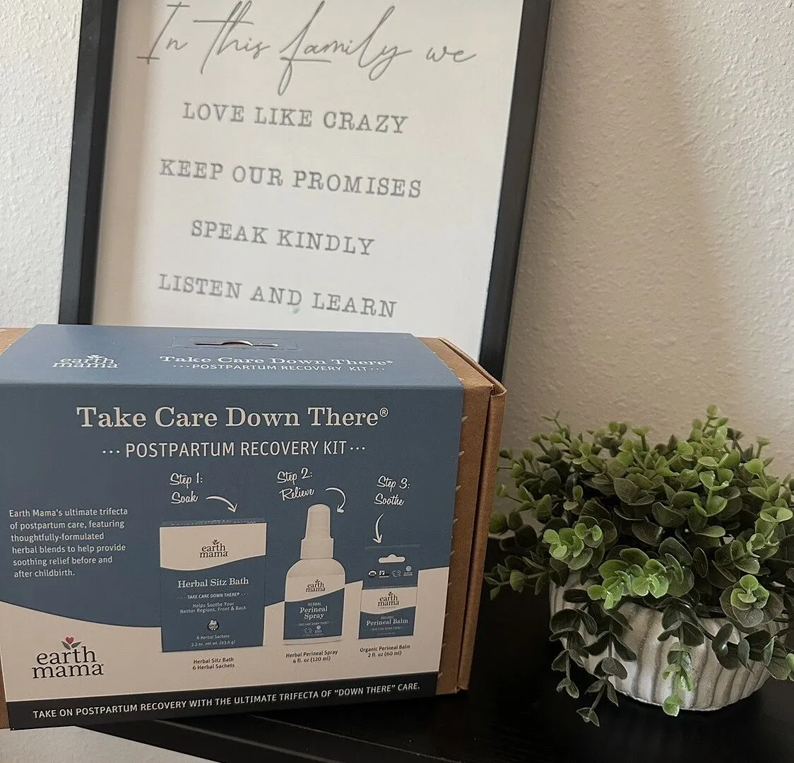 Earth Mama Take Care Down There Postpartum Recovery Kit förlossningskit