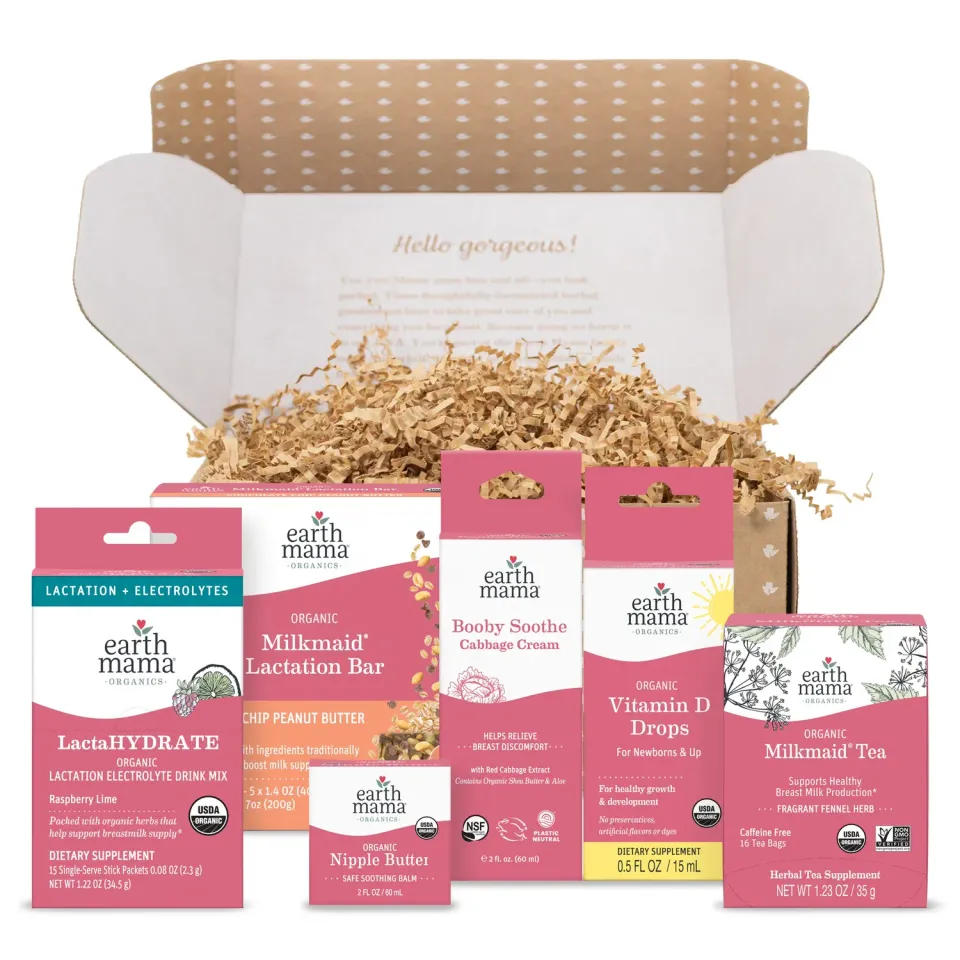 Earth Mama Ultimate Breastfeeding amningsset ekologiskt
