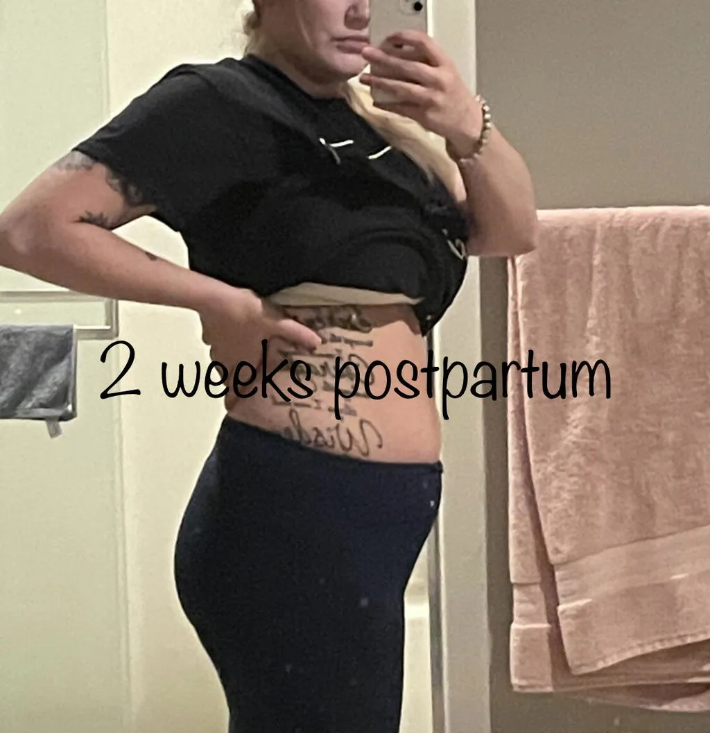Belly Bandit Luxe maggördel postpartum två höjder