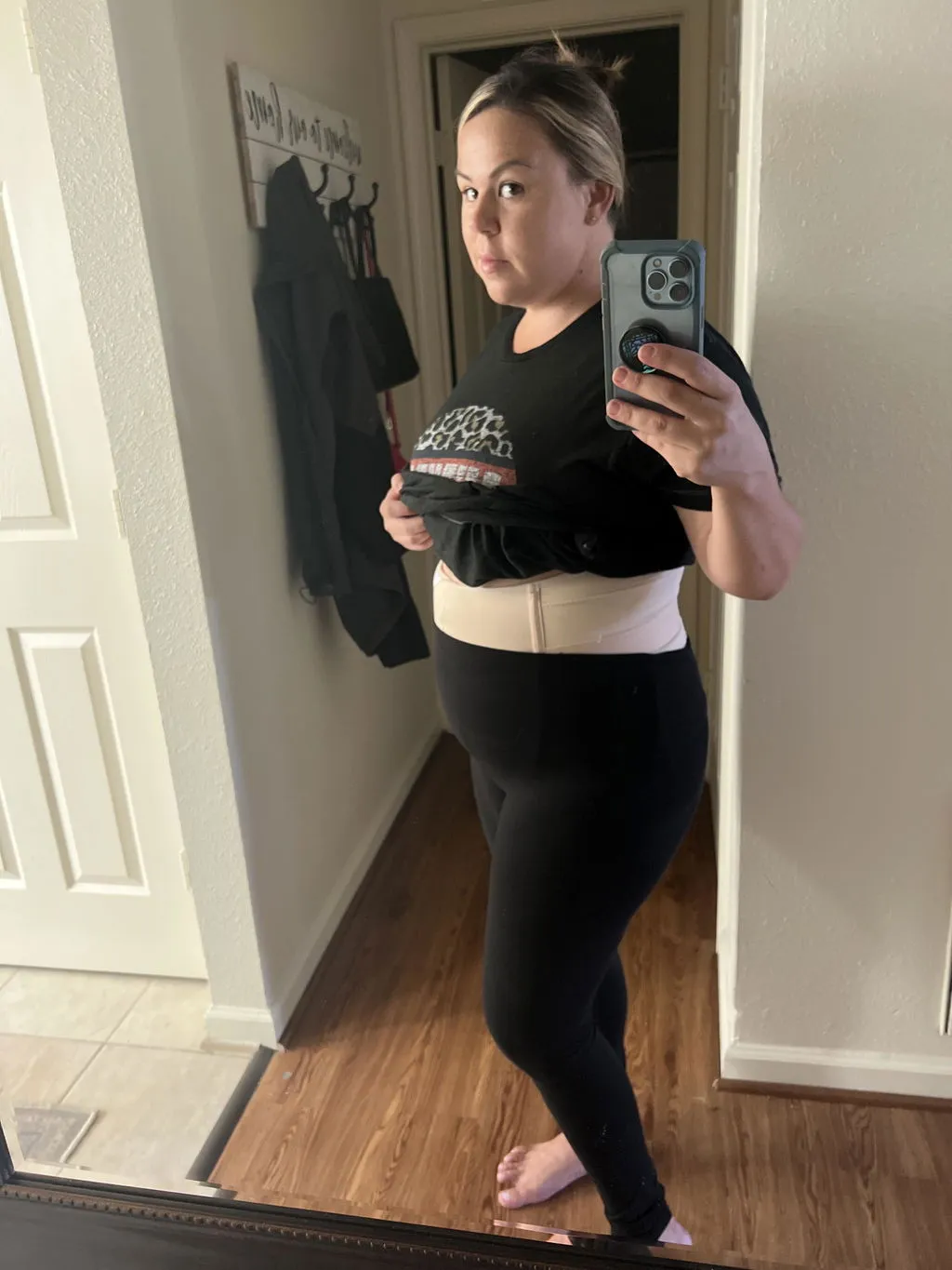 Belly Bandit Luxe maggördel postpartum två höjder