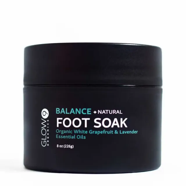 Glow Organics Balance fotbad ekologiskt salt