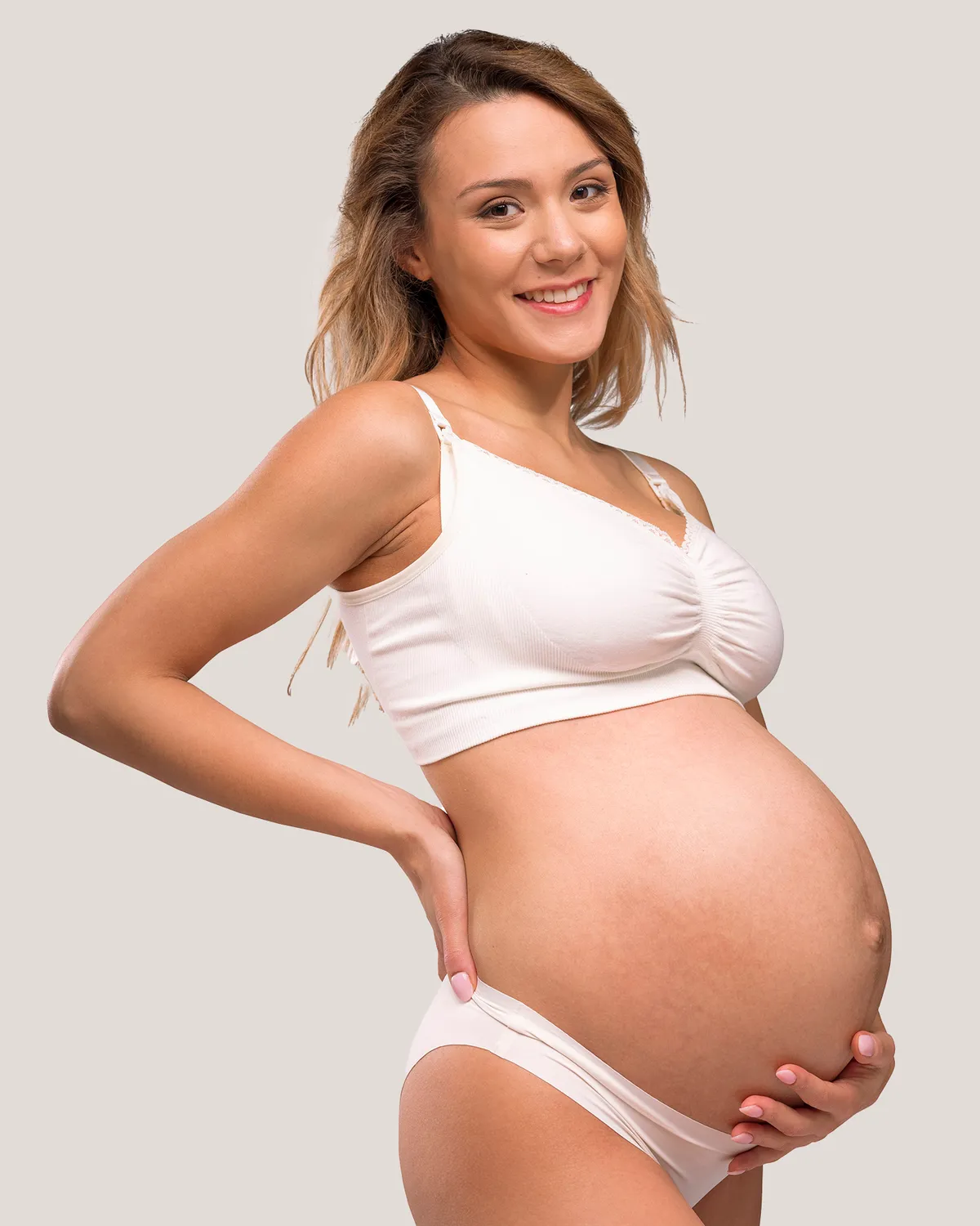 Carriwell ekologisk gravid- amningsbh bomull