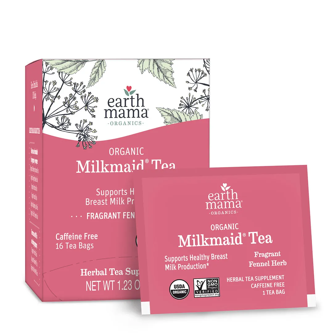Earth Mama Organic Milkmaid Tea amningste 16 tepåsar ekologiskt