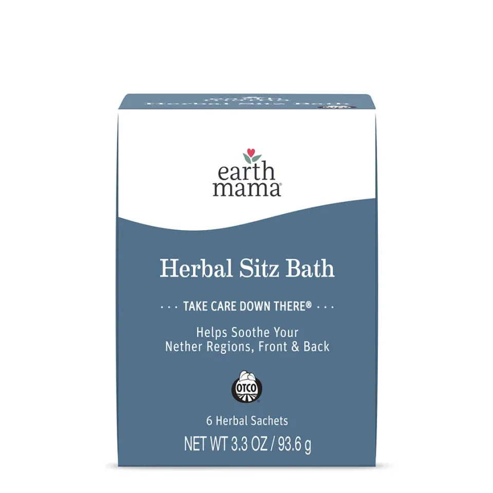 Earth Mama Herbal Sitz Bath örtbad 6 påsar postpartum