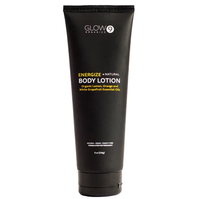 Glow Organics Energize kroppslotion citrus vegansk