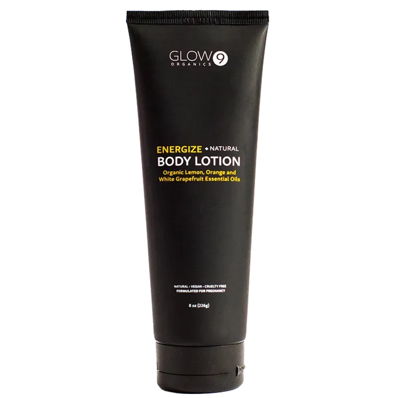 Glow Organics Energize kroppslotion citrus vegansk